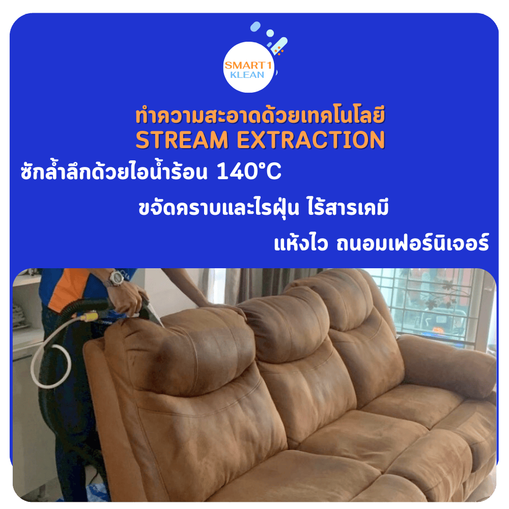 ทำความสะอาดด้วยเทคโนโลยี Stream Extraction